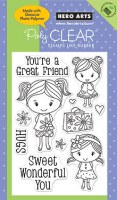 Tampon clear SWEET WONDERFUL YOU - Hero arts