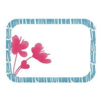 Tampon clear FLOWER FRAME - Imaginisce