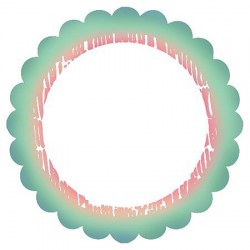 Tampon clear CIRCLE FRAME - Imaginisce