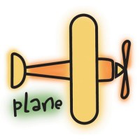 Tampon clear PLANE - Imaginisce