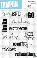 Tampons clear BON VOYAGE - Kesi'art