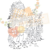 Tampon clear FRANCESCA IN THE WINTER (Sarah Kay)