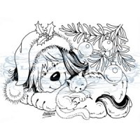 Tampon clear COSY CHRISTMAS - Stampavie