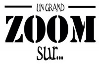 Tampon monté sur mousse UN GRAND ZOOM SUR - Fanfreluches