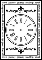 Tampon CLOCK - Teresa Collins