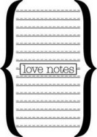 Tampon CRUSH LOVE NOTES - Teresa Collins