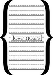 Tampon CRUSH LOVE NOTES - Teresa Collins