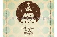 Tampon monté sur mousse MERRY AND BRIGHT - Unity stamp