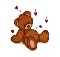 Tampon non monté BEAR HEARTS - Bildmalarna