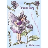 Tampon non monté FLOWER FAIRY HELIOTROPE