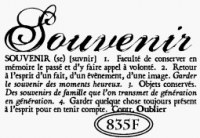 Tampon non monté SOUVENIR DEFINITION - Cats life press
