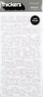 Thickers glitter SPRINKLES WHITE - American crafts