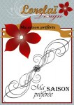 Tampon clear MA SAISON PREFEREE - Lorelaï design