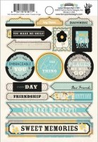 {Park bench}Labels stickers - Fancy Pants