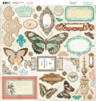 Chipboards GABRIELLE - Bo Bunny
