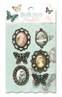 {Gabrielle}Embell. metal trinkets - Bo Bunny