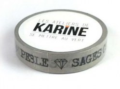 {Se mettre au vert} Masking tape PETITS BONHEURS - Les ateliers de Karine