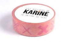 {Se mettre au vert} Masking tape CROIX ROSES - Les ateliers de Karine