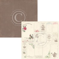 {Vintage garden}Tags - Pion design