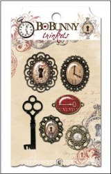 {Timepiece}Embell metal trinkets - Bo Bunny