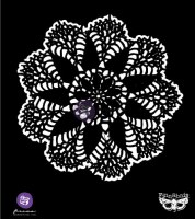 Pochoir ELEMENTALS STENCIL DOILY - Prima par Finnabair