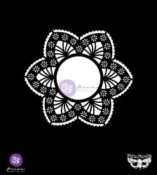 Pochoir ELEMENTALS STENCIL DOILY 3 - Prima par Finnabair