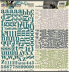 Stickers alphabet HOLLYWOOD - Webster