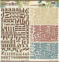 Stickers alphabet WONDERFALL - Webster