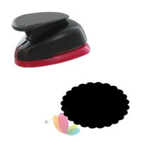 Perfo OVAL FESTONNE 5 cm - Alyssiane