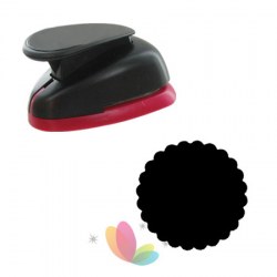 Perfo ROND FESTONNE 5 cm - Alyssiane