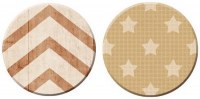 {Pause café}2 badges TEXTURE CAFE - Pandore