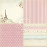 {Paris flea market 6x6"}By the eiffel tower - Pion design