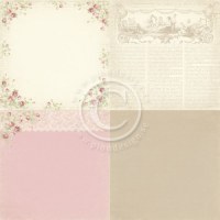 {Paris flea market 6x6"}Rose du jardin - Pion design