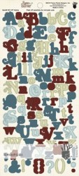 Stickers alphabet HAPPY TOGETHER - Fancy pants