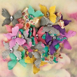 {Hello pastel}Papillons papier - Prima