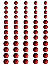 Strass autocollants CLASSY RED - Queen & co