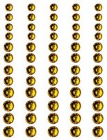 Strass autocollants SUNFLOWER YELLOW - Queen & co