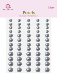 Perles autocollantes SILVER - Queen & co