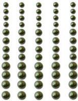 Perles autocollantes GRASS GREEN - Queen & co