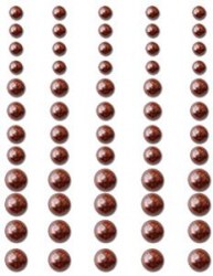Perles autocollantes CHOCOLATE DELIGHT - Queen & co