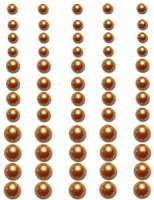 Perles autocollantes SUNFLOWER YELLOW - Queen & co