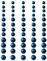 Perles autocollantes BRILLIANT BLUE - Queen & co