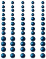 Perles autocollantes BRILLIANT BLUE - Queen & co