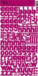 Stickers alpha PERTIE PINK - Jillibean