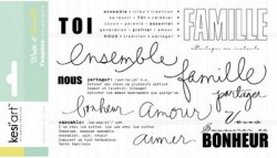 Tampons clear FAMILLE - Kesi'art