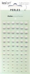 Perles nacrées blanches - Kesi'art