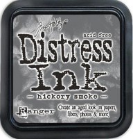 Distress ink - Hickory smoke