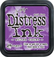 Distress ink - Wilted violet