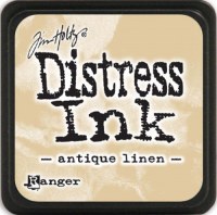 Mini encreur distress ANTIQUE LINEN