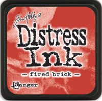 Mini encreur distress FIRED BRICK